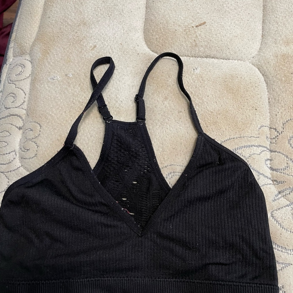 Black bra
